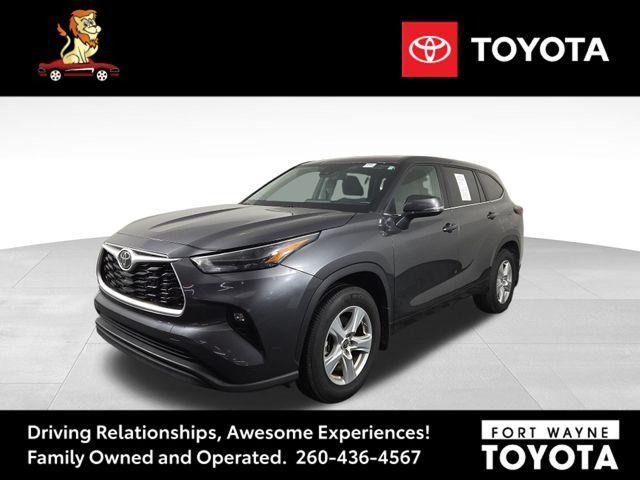 2024 toyota highlander le