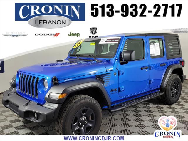 2022 jeep wrangler unlimited sport
