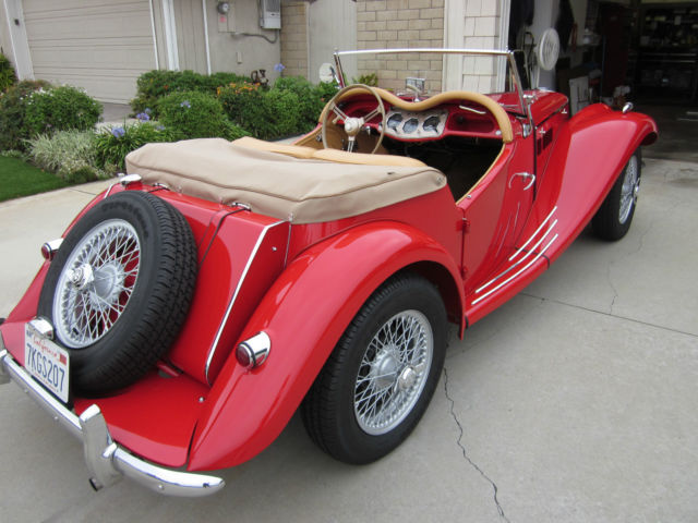 1954 mg tf - freshly restored - gorgeous!
