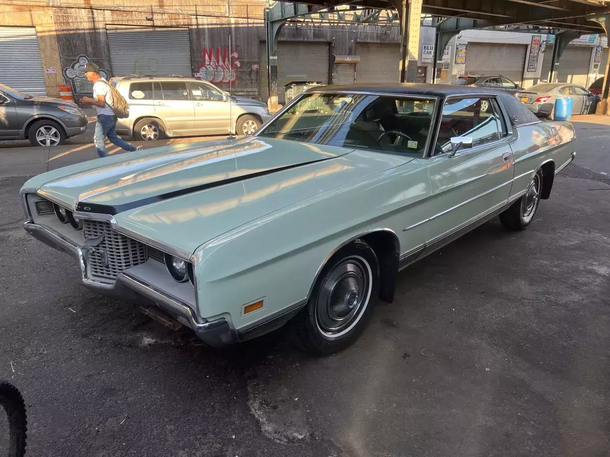 1971 ford ltd coupe green