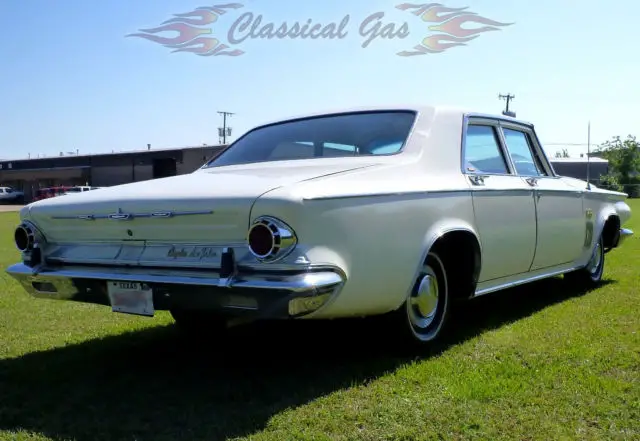 1963 chrysler new yorker classic car, coupe, low miles, factory pw, 413 v8, auto