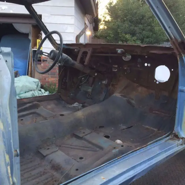 1968 plymouth barracuda fastback roller shell no title for parts only