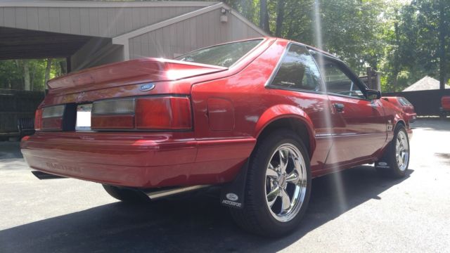 1993 ford mustang lx hatchback 2-door 5.0l supercharged