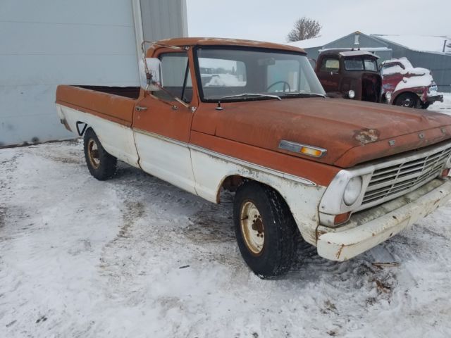 1969 ford f250 pickup truck very solid body v8
