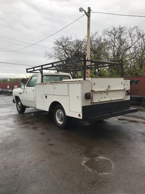 1987 dodge utility truck ex us navy vehicle