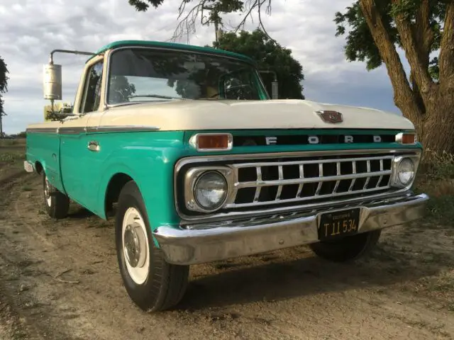 1965 ford camper special deluxe, original paint survivor f-100 f-250