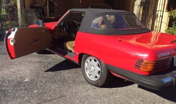 1980 mercedes benz 450sl complete restoration in & out mint condition - florida