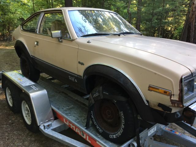 1981 amc eagle sx4! the first crossover!, low mileage project!