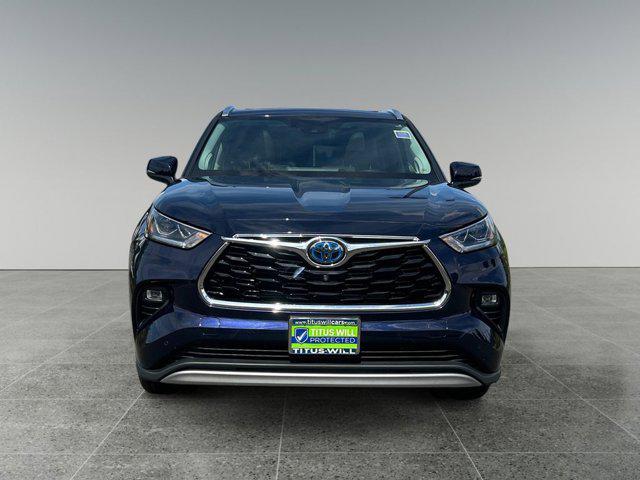 2021 toyota highlander hybrid platinum