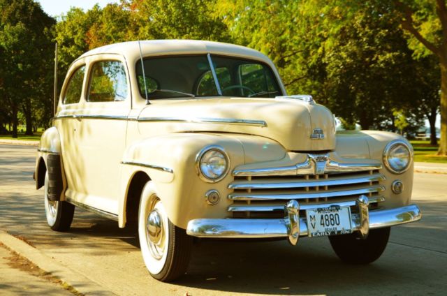 super deluxe ►video► v8 flathead restored hot rod sedan coupe 2 door 255ci 4.2l