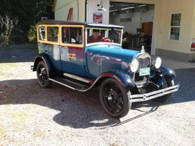 1929 ford model a taxi