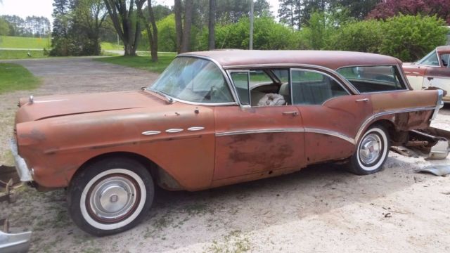 1957 buick special riviera caballero estate wagon, rare caballero wagon !