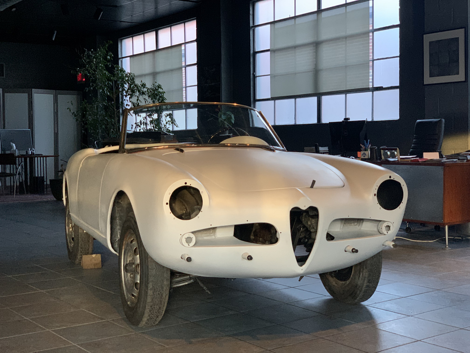 1958 alfa romeo giulietta spider 750d project