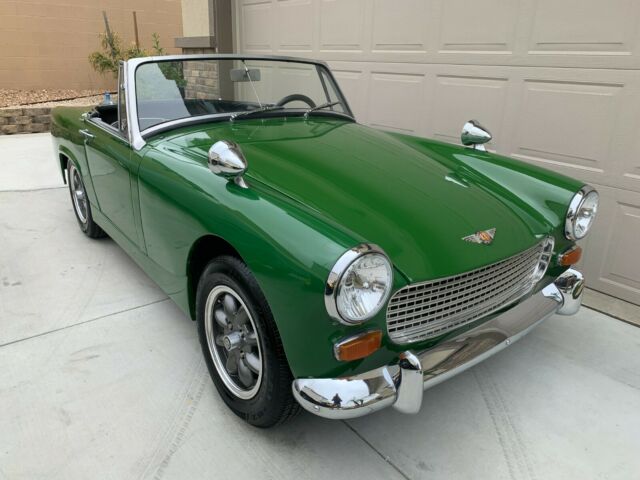 1965 austin healey sprite roadster. no reserve