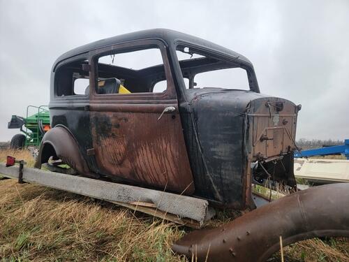 1934 plymouth rat rod amazing body very good start to a suicide rat