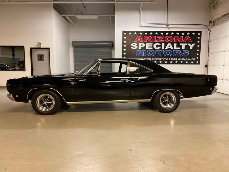 1968 plymouth roadrunner 383 stroker 4sp ac ps 4wdb rotisserie restoration