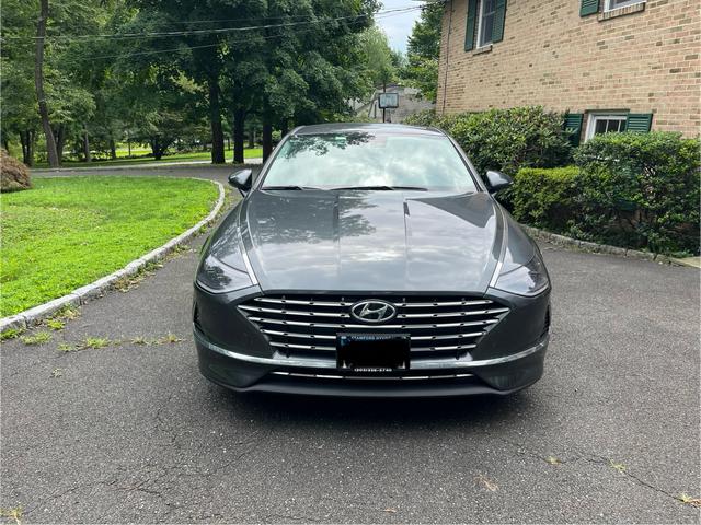 2023 hyundai sonata hybrid blue