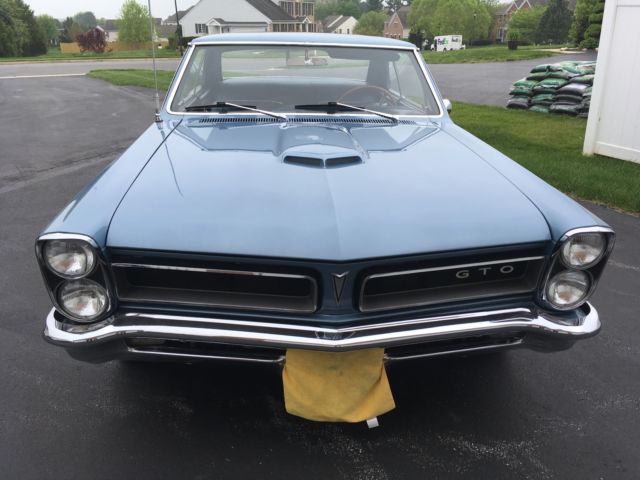 1965 pontiac gto 389/tri-power 4 speed