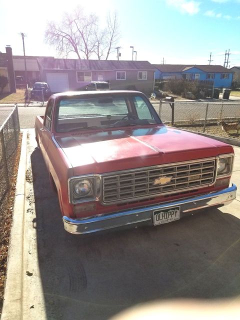 1976 slammed chevy c-10 pick up rat rod truck accuair elevel air ride system