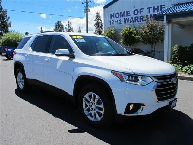 used 2018 chevrolet traverse awd lt bend, or 97701 for sale in bend, oregon