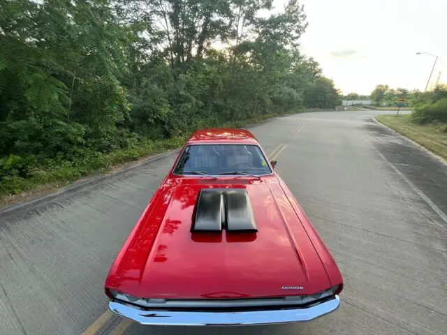 1972 dodge demon sedan red rwd automatic