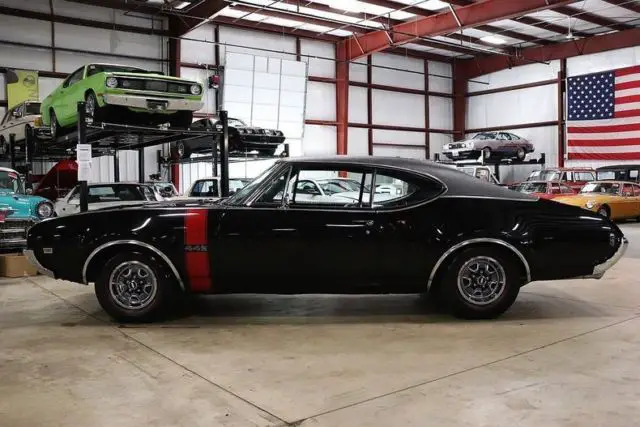 1968 oldsmobile 442 55927 miles black coupe 400 cid v8 automatic