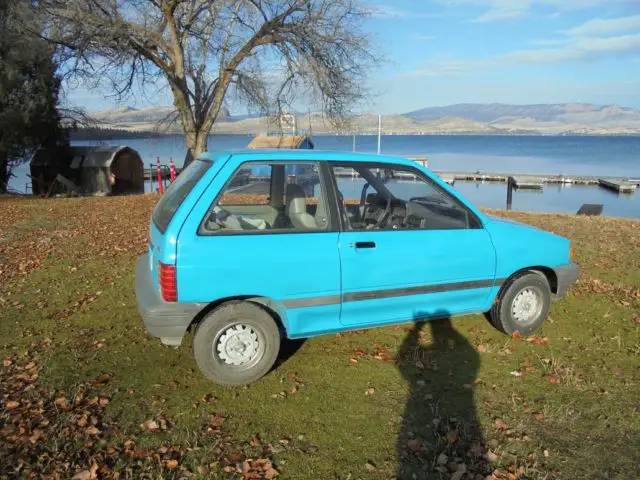 1990 ford festiva l plus hatchback 2-door 1.3l 41k orig miles