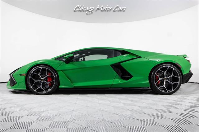 2024 lamborghini revuelto only 300 miles! stunning rare verde viper! carbon ceramic brakes! loaded!