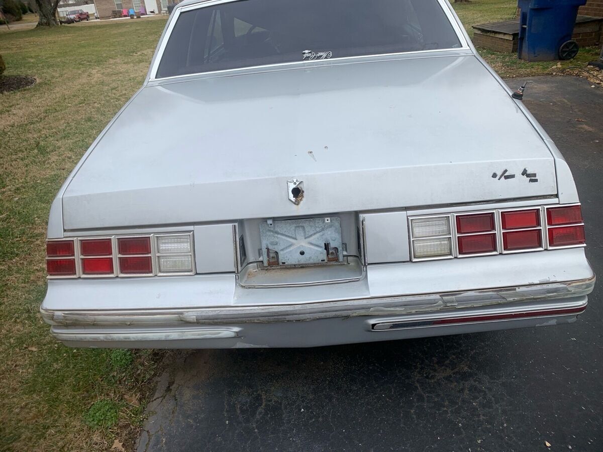 1980 chevrolet monte carlo coupe grey rwd automatic chrome