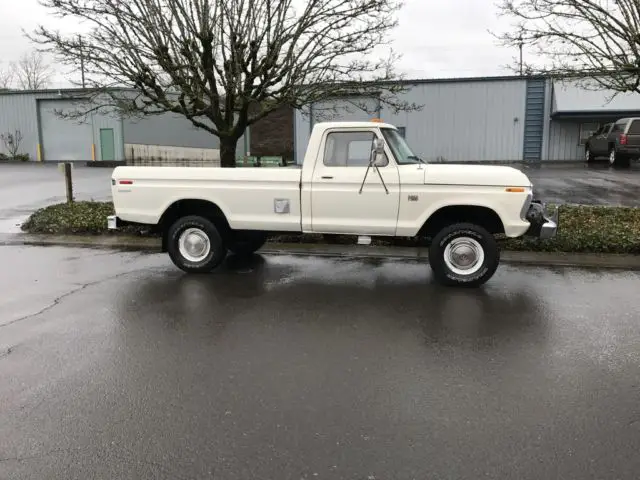 1973 ford real high boy f-250 heavy duty 1-owner 78k miles all original 4x4