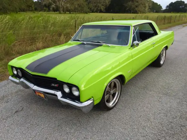 1965 buick skylark- custom muscle car 4 speed- sublime green! no reserve