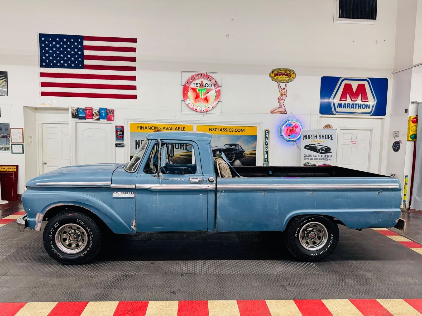 1966 mercury m 100 great driving patina truck-see video
