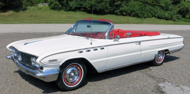 rare ~ 1961 buick electra 225 convertible ~ all original w 60k miles ~ florida