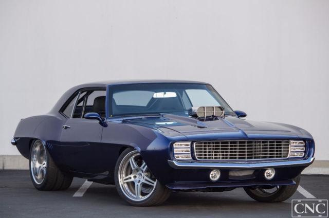 1969 chevrolet camaro resto mod "cam-manche" sema build / no expense spared