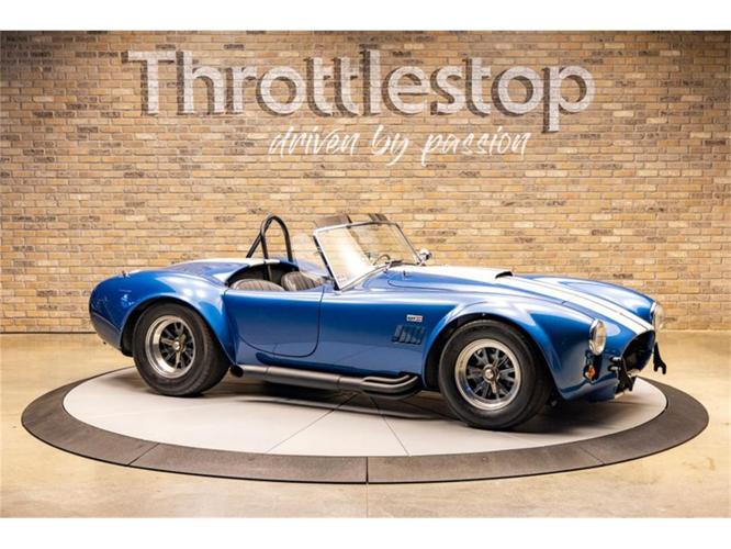 1965 shelby cobra in elkhart lake, wisconsin