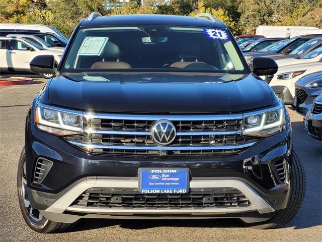 2021 volkswagen atlas 3.6l sel premium