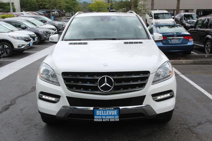 used 2015 mercedes-benz ml 350 2wd bellevue, wa 98006 for sale in bellevue, washington