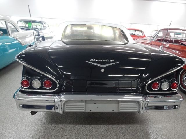 1958 chevrolet impala 63038 miles black 348 automatic