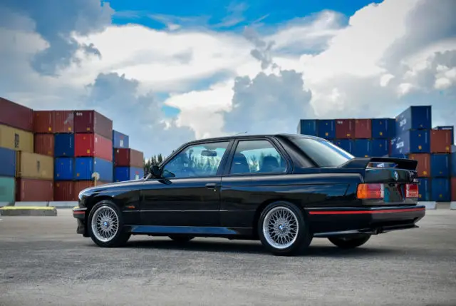 1990 bmw e30 m3 sport evolution - black/anthracite (1 of 600) - classic car
