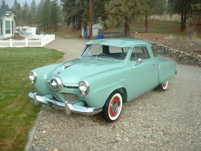 1950 studebaker champion starlight coupe! bullet nose!!48,859 miles! rare option