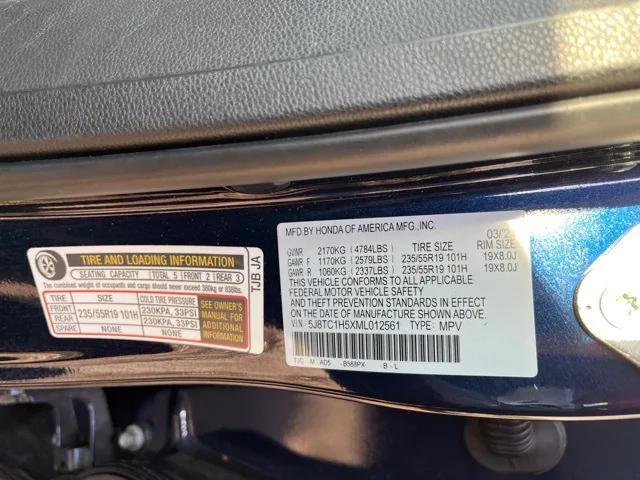 2021 acura rdx technology package