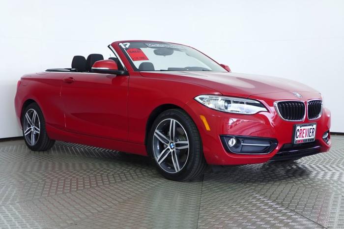 certified 2017 bmw 230i convertible santa ana, ca 92705 for sale in santa ana, california
