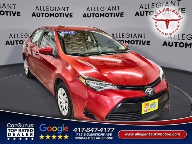2017 toyota corolla le