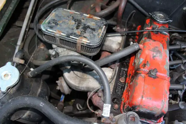psychedelic painted 1976 mg midget. 60500 original miles. runs great. fun car !!