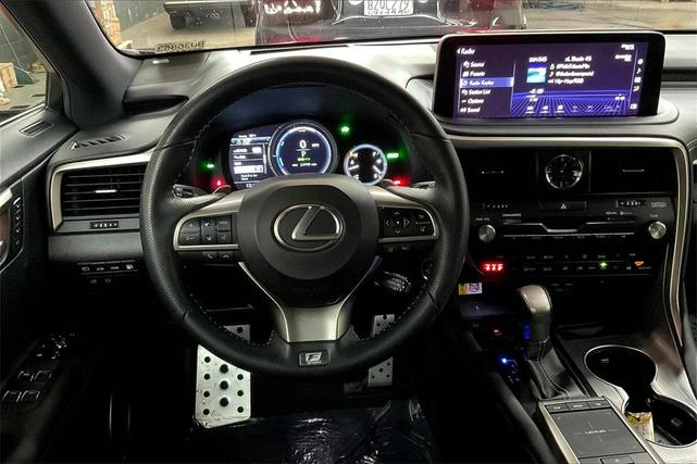2022 lexus rx 450h f sport handling