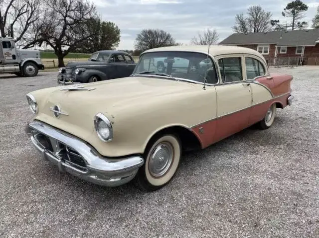 1956 oldsmobile eighty-eight classic automatic rwd sedan v8 automatic 14850 mi