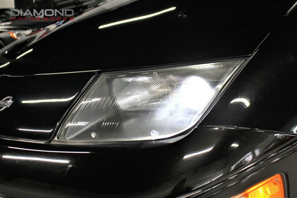 1991 nissan 300zx 2+2 36668 miles diamond black pearl metallic hatchback v6 3.0l