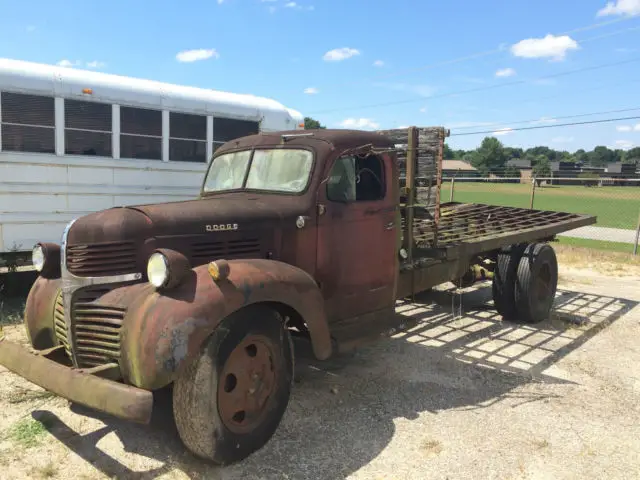 1947 dodge truck wf-34, one ton flat bed ratrod dodge antique dodge truck