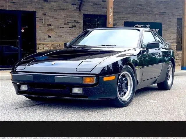 1983 porsche 944 49,641 miles black coupe clean carfax