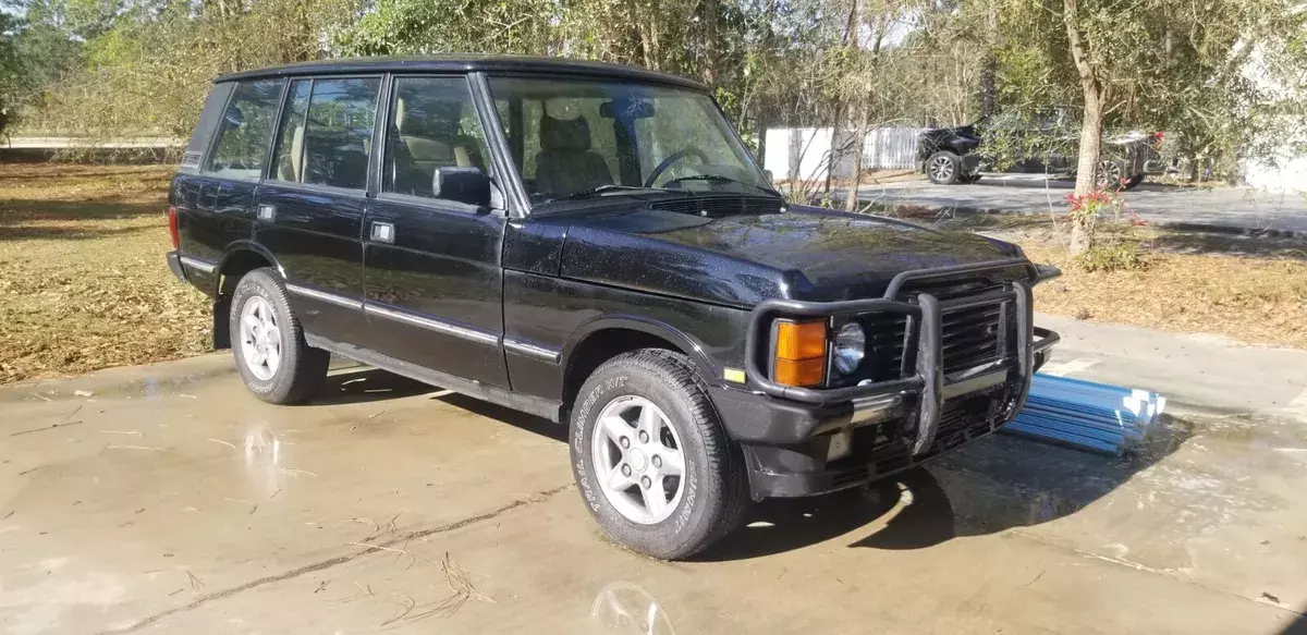 blk 1993 land rover range rover 4.2 ltr v8